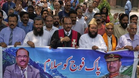 India claims its strikes inside Pakistan territory last week killed over 100 militants