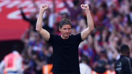 Sieg gegen ManCity: Glasner holt mit Crystal Palace den FA Cup