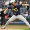Bauers, Chourio hit 2-run HRs, Woodruff pitches 6 scoreless innings as Brewers beat Pirates 4-1