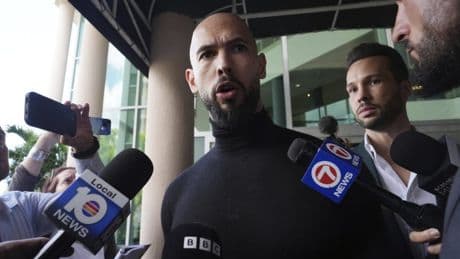 Andrew and Tristan Tate issued with 21 charges in the UK including rape