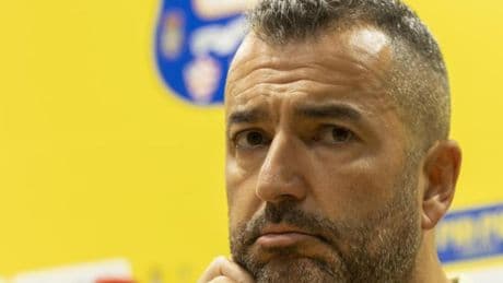 Los últimos días de Diego Martínez como entrenador de UD Las Palmas