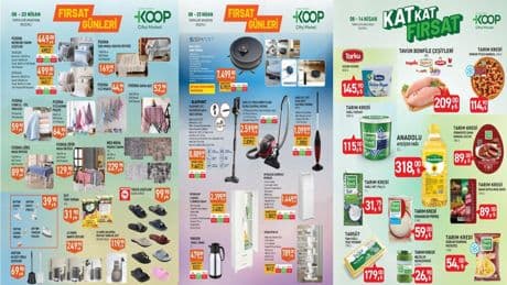 Tarım Kredi Kooperatif Marketleri Nisan ayı indirim listesi: Robot süpürge, dolap, ekmeklik ve nevresim seti satışa çıkıyor