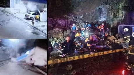 Samsun’da heyelan: Kaya parçalarının altında kalan bir aileden 2’si çocuk 3 kişi öldü!