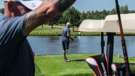War Amputees Find New Purpose on the Golf Course