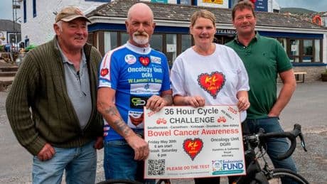 Dumfries and Galloway cyclist plans to pedal non-stop for 36 hours for charity
