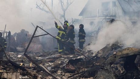 Russia Bombards Ukraine With One of Largest Air Assaults of the War