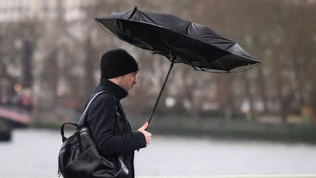 Scotland to be battered by '590-mile wall of rain' as Hurricane Erin draws in