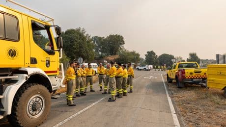 El Gobierno sube un 2,5% el salario al personal de Tragsa que previene y extingue incendios forestales