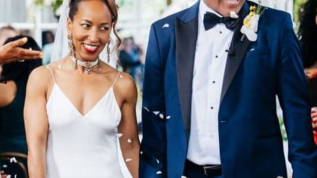 Former Premier League star Mark Bright, 62, marries Ian Wright’s estranged sister in stunning ceremony