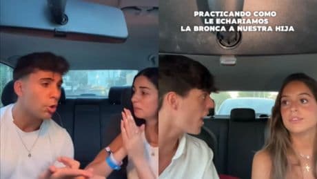 El 'trend' de TikTok más viral entre parejas sin hijos: "Practicando para cuando los regañemos"