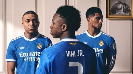 Inspirada en las gradas del Santiago Bernabéu: el Real Madrid presenta su tercera equipación con la vuelta al azul
