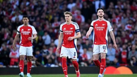 Arsenal's sobering night as three PSG stars teach Mikel Arteta a huge lesson