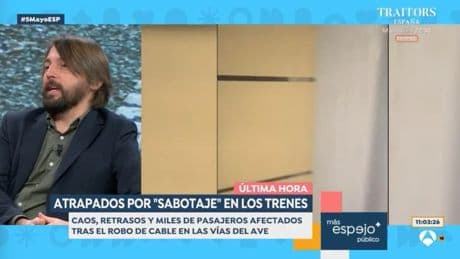 Juan Soto Ivars, sobre el caos ferroviario: &quot;La gente está cabreadísima, sobre todo si te ha tocado estar en el vagón de Los Morancos&quot;