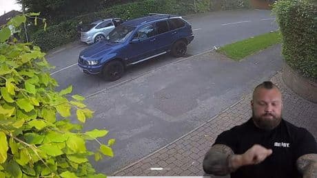 New CCTV of Eddie Hall’s row reveals moment ex-World’s Strongest Man ‘saw red’ before chasing down ‘stalker’s’ car