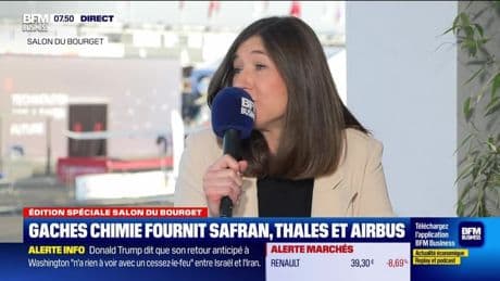 Caroline Gaches (Gaches Chimie) : Gaches Chimie fournit Safran, Thales et Airbus - 17/06