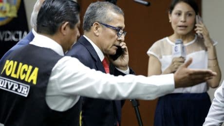 Pérou : l'ancien président Ollanta Humala condamné à 15 ans de prison