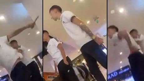 AVM'de dehşet! 'Çıkartırsam gırtlağına sallarım'