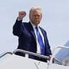 Trump jets off to Middle East without Ivanka and Jared Kushner or son Eric as kids take quiet advisory roles