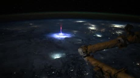Spectacular ‘Space Lightning’ Photographed By NASA Astronaut