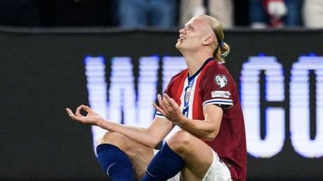 Haaland marca un repóker en la escandalosa goleada de Noruega a Moldavia