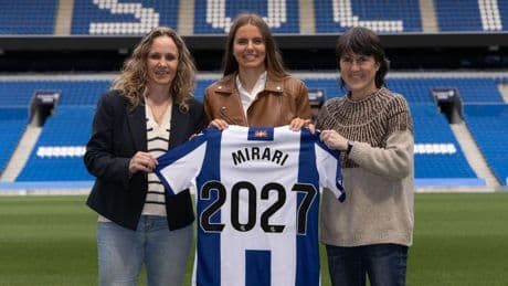 La Real renueva a Mirari hasta 2027