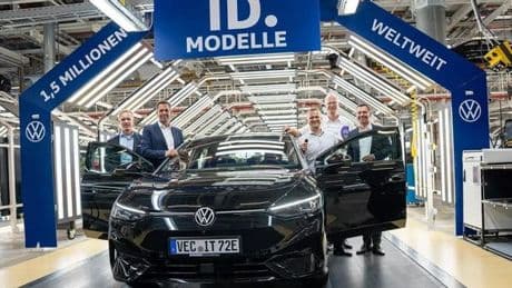 Volkswagen alcanza un nuevo hito entregando 1,5 millones de vehículos eléctricos