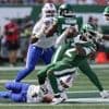 Jets' Justin Fields in concussion protocol, Tyrod Taylor could start vs. Buccaneers