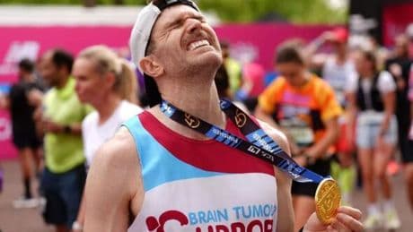 Joel Dommett collapses and 'wakes up in ambulance' in London Marathon horror