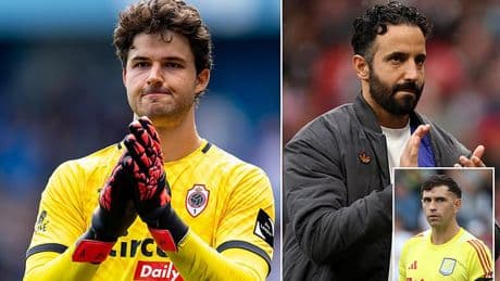 Ruben Amorim FINALLY gets a new goalkeeper as Man United agree £19m deal for Senne Lammens