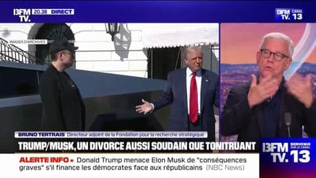 Donald Trump menace Elon Musk de "conséquences graves" s'il finance les démocrates face aux républicains