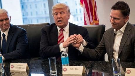 Peter Thiel, héraut des libertariens de la tech qui se défient de l’Etat