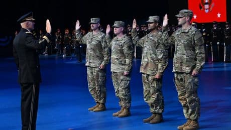 Tech execs from companies chasing defense contracts are now Army officers. A watchdog is calling for an investigation.