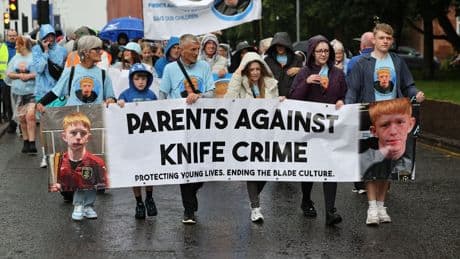 Swinney urged to increase powers for authorities in bid to tackle knife crime