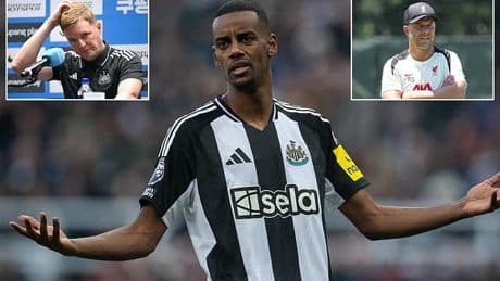 Eddie Howe provides 'complex' Alexander Isak update after Newcastle rejected £110m bid from Liverpool… as boss admits 'I don't know what happens next'