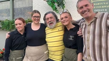'Royle Family' star Ricky Tomlinson praises people of Airdrie after being wowed during visit for his show