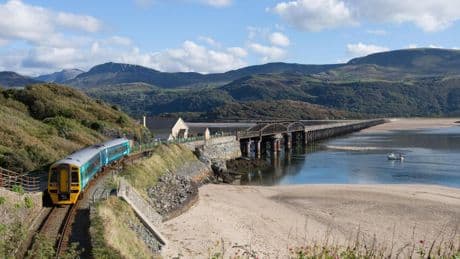 One of the UK’s most beautiful train journeys runs right across the beach and it costs less than £20