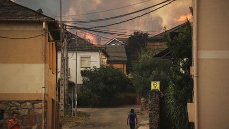 Los 800 vecinos desalojados de Las Médulas &quot;todavía no pueden volver&quot; a sus casas