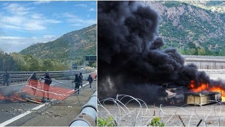 No Tav bloccano la Torino-Bardonecchia. Bombe carta e pietre contro forze ordine. Meloni: «Atti vergognosi, saranno puniti con fermezza»