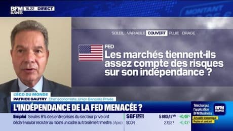 L'éco du monde : L'indépendance de la Fed menacée ? - 27/08