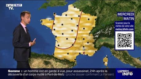 La météo pour ce mercredi 6 août 2025