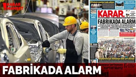 Fabrikada alarm