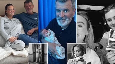 Roy Keane set to become a grandad AGAIN - as Man United icon's daughter announces pregnancy alongside England star in emotional snaps