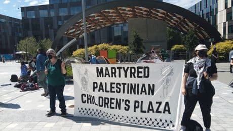 Microsoft employees occupy headquarters in protest of Israel contracts