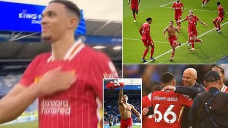 Liverpool fans are all saying the same thing about Trent Alexander-Arnold after unseen footage from game against Leicester City goes viral