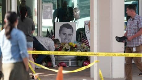 The Latest: Shooter eludes capture after assassinating conservative activist Charlie Kirk