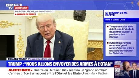Ukraine: "Ce n'est pas ma guerre, c'est la guerre de Biden et des Démocrates dont j'ai hérité", estime Donald Trump