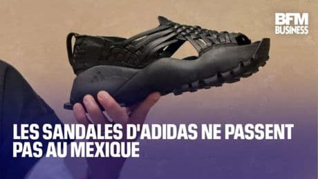 Les sandales d'Adidas ne passent pas au Mexique