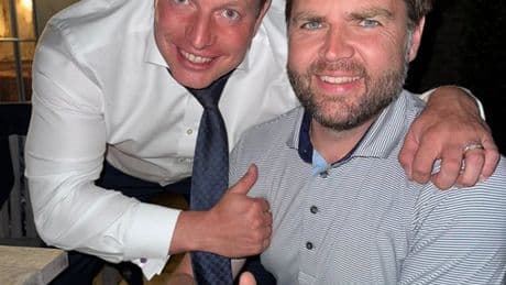 US Vice President meets The Apprentice’s Tom Skinner for ‘BBQ & a few beers’ as Vance ‘set for breakfast with Farage’
