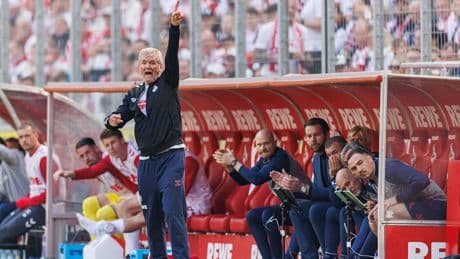 „Ich bin ziemlich relaxt“ - Funkel spielt Paddel vor Köln-Entscheidung