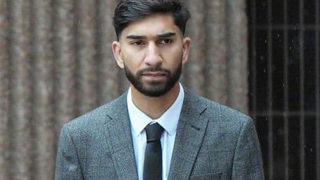 Manchester Airport trial: Thug who fought police guilty of assault after blaming cops
